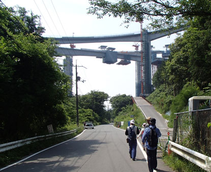 建設中の京奈和自動車道